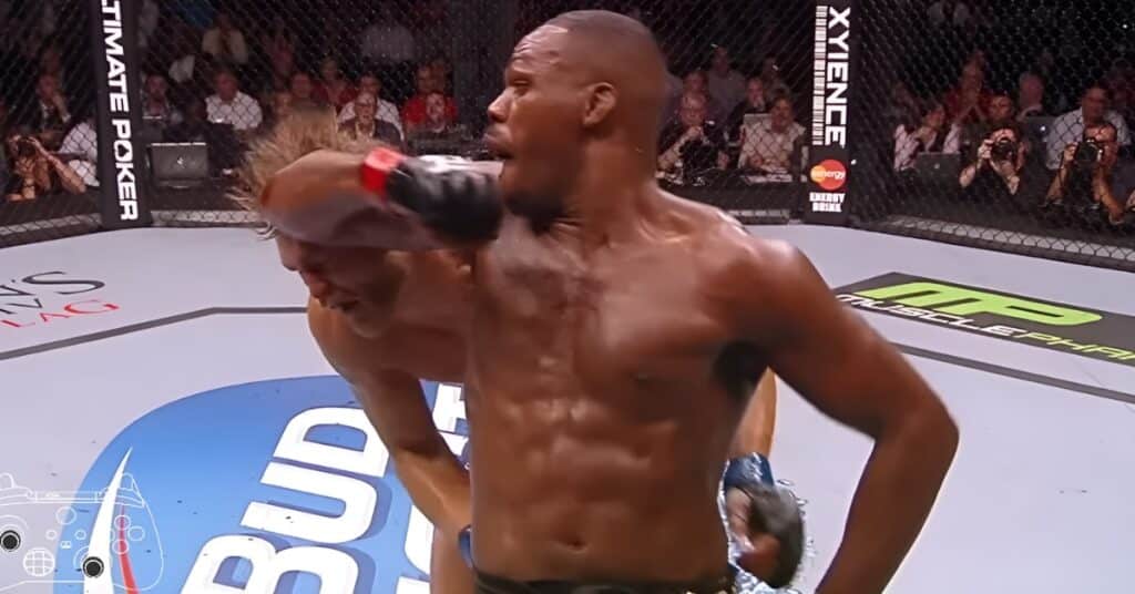 Jon Jones spinning elbow
