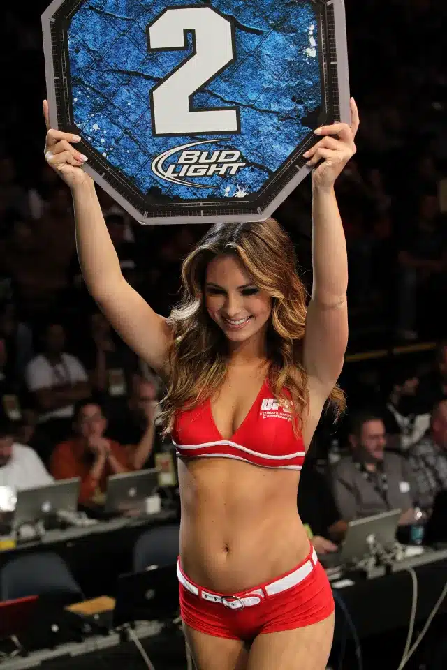 Hot Potato Brittny Ward Guest Octagon Girl UFC 119 3 Brittny Ward UFC