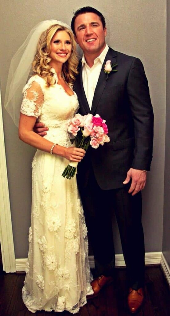Chael Sonnen and wife Brittany