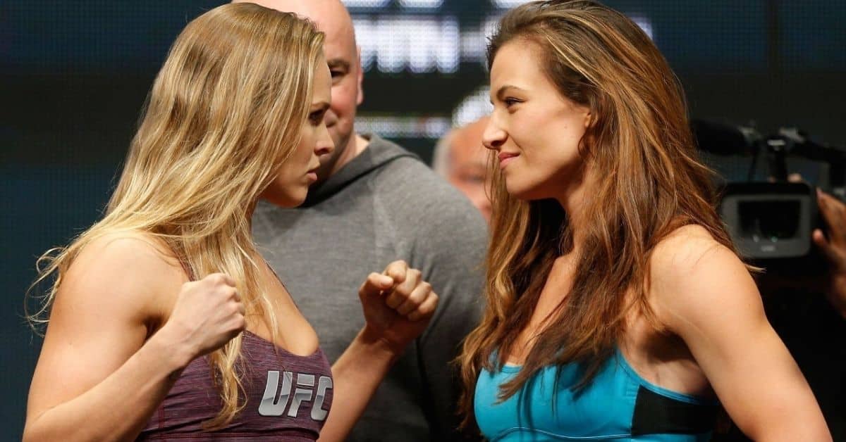 Ronda Rousey Miesha Tate