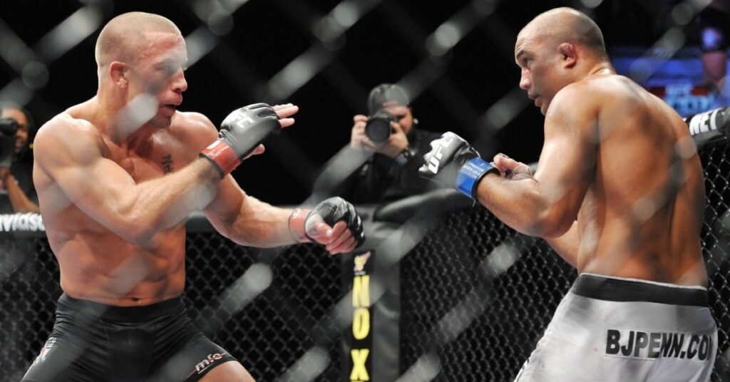 BJ Penn Georges St Pierre