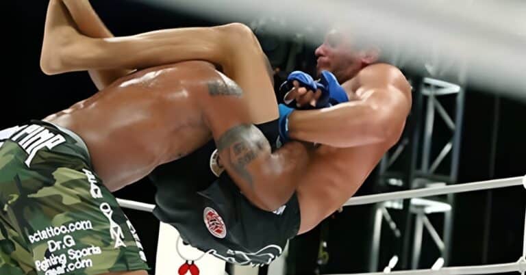 Rampage Jackson slam