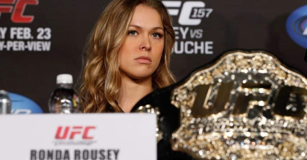 Ronda Rousey women in MMA
